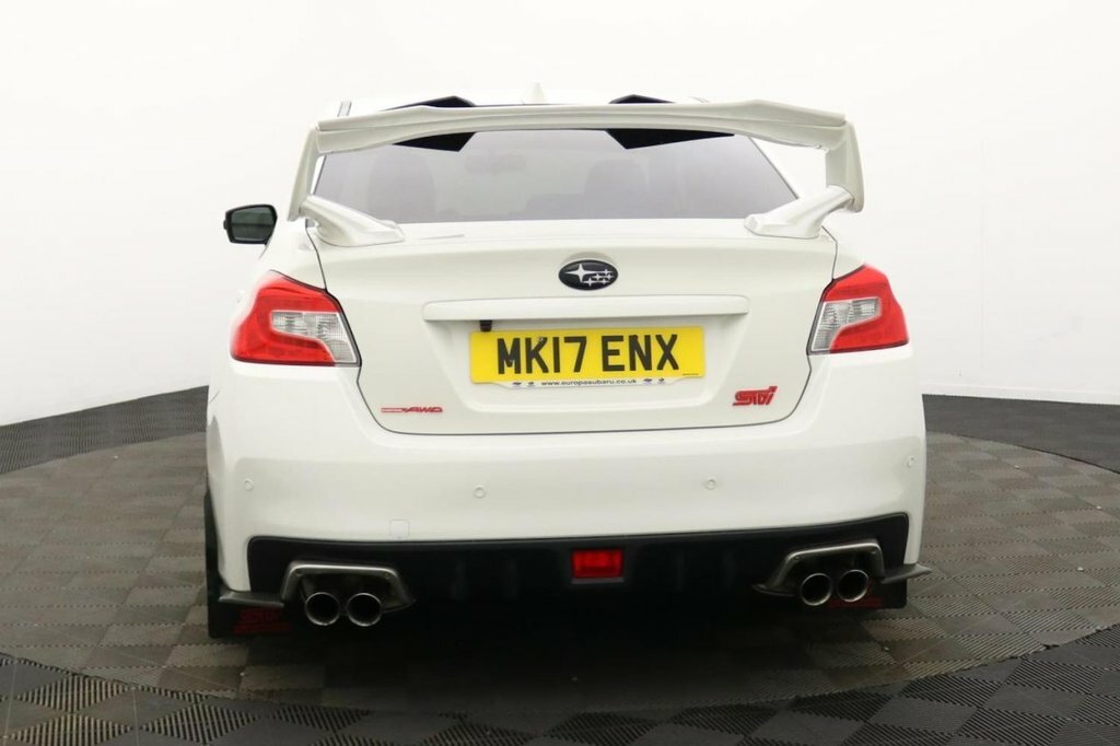 Subaru WRX STI 2.5L Type Uk White #5