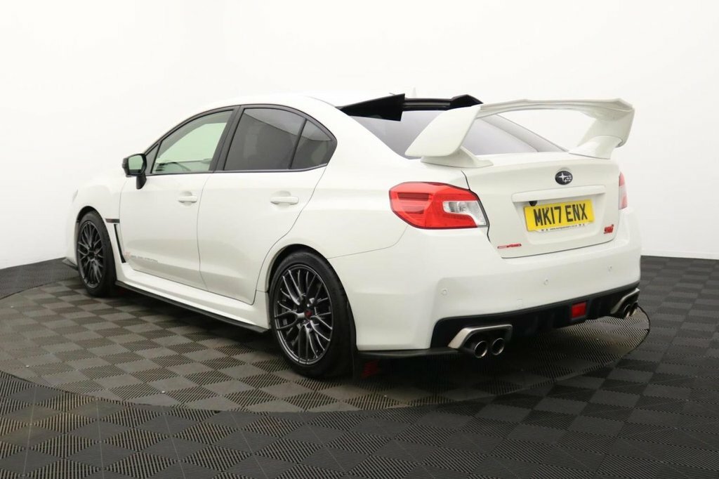 Subaru WRX STI 2.5L Type Uk White #6