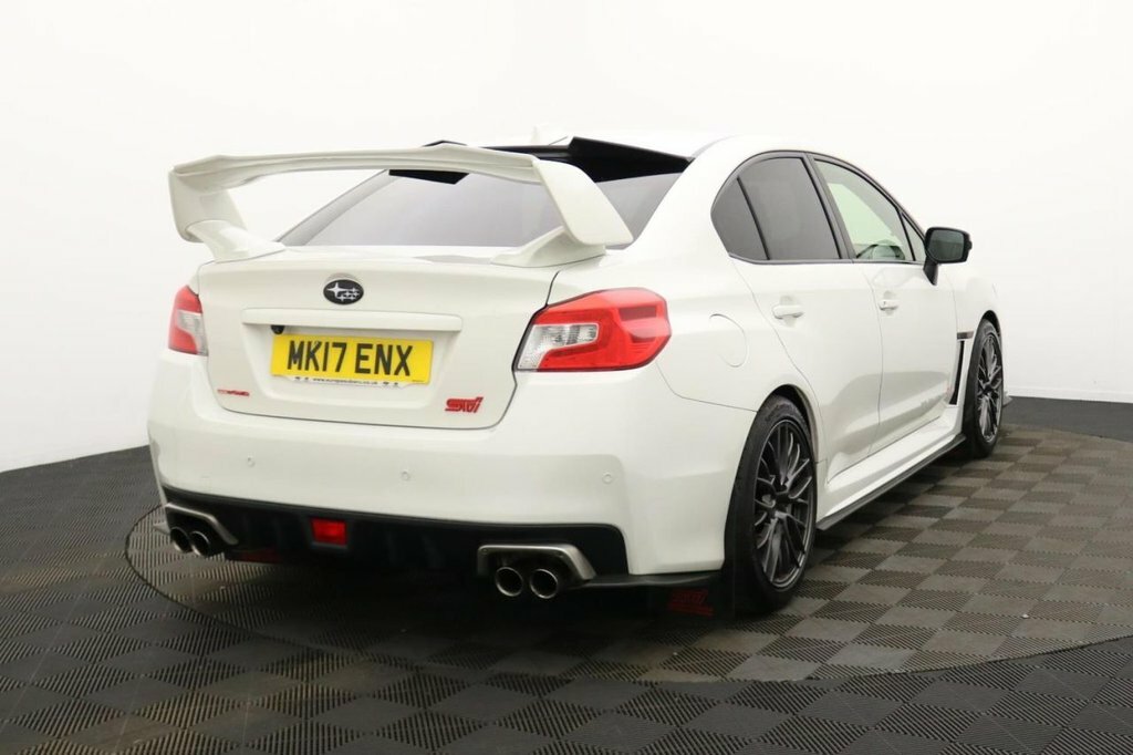 Subaru WRX STI 2.5L Type Uk White #4