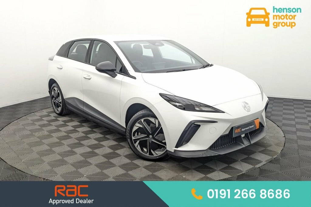 MG MG4 Hatchback White