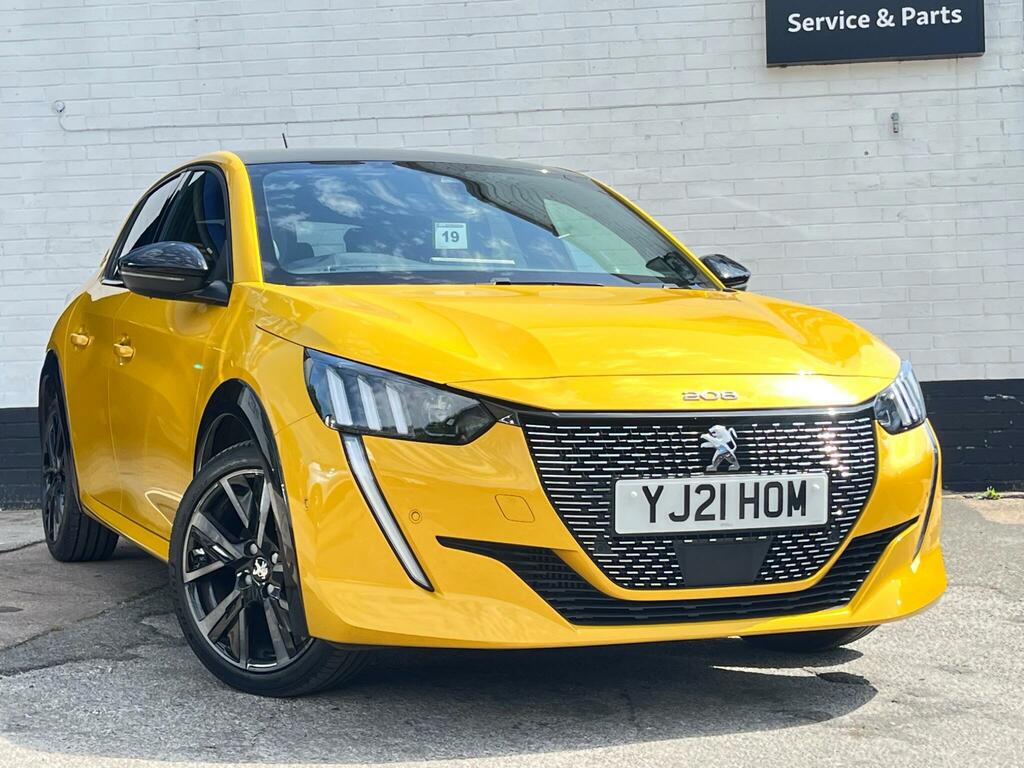 Peugeot 208 1.2 Puretech Gt Premium Euro 6 Ss Yellow