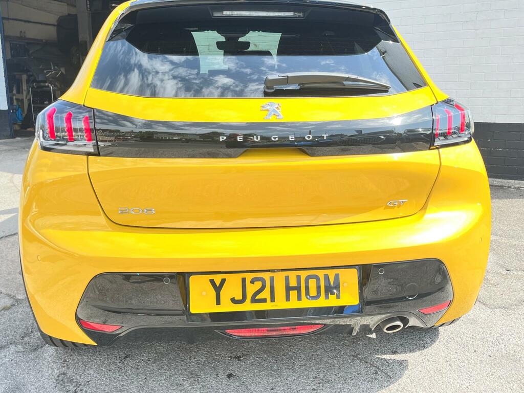 Peugeot 208 1.2 Puretech Gt Premium Euro 6 Ss Yellow #6