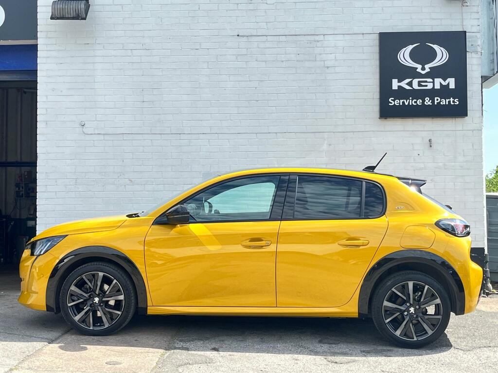 Peugeot 208 1.2 Puretech Gt Premium Euro 6 Ss Yellow #4