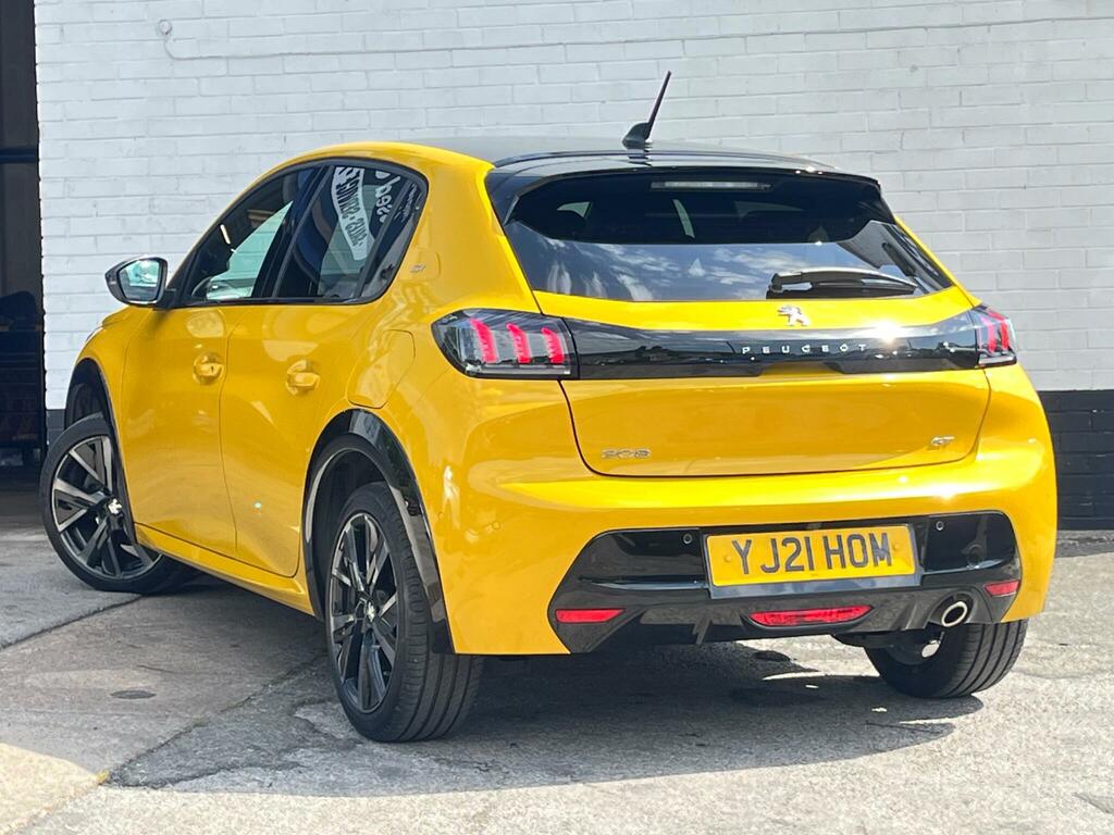 Peugeot 208 1.2 Puretech Gt Premium Euro 6 Ss Yellow #3
