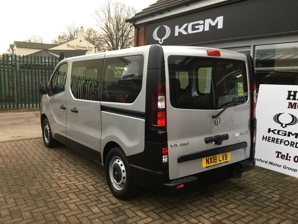 Vauxhall Vivaro 1.6 Cdti 2900 Crew Van Double Cab Manua Silver #6