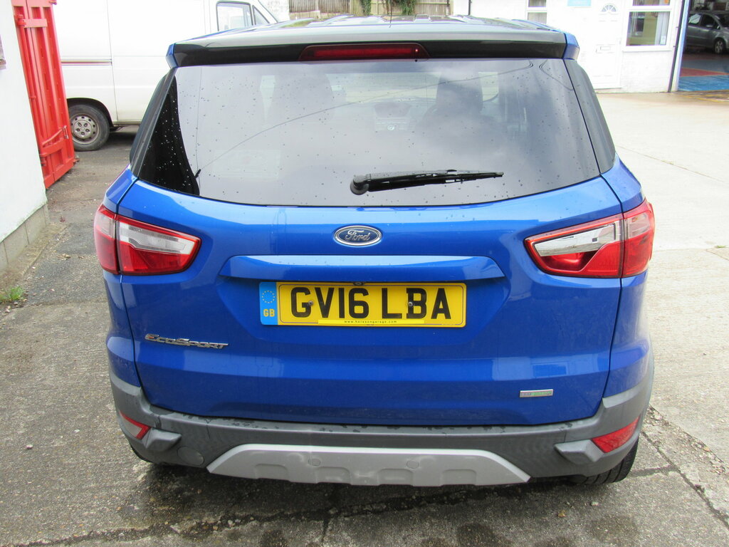 Ford Ecosport Titanium S 1.0Lt With Only 46 500 Mi Blue #4