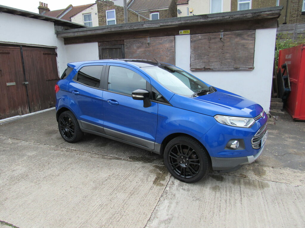 Ford Ecosport Titanium S 1.0Lt With Only 46 500 Mi Blue #3