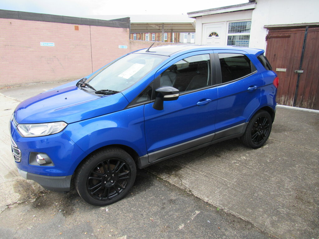 Ford Ecosport Titanium S 1.0Lt With Only 46 500 Mi Blue #2
