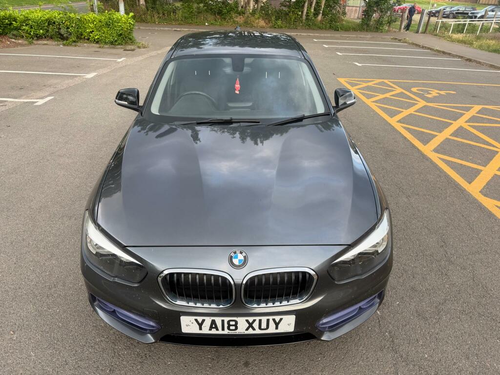 BMW 1 Series 2.0 118D Sport Euro 6 Ss YA18XUY Grey #4