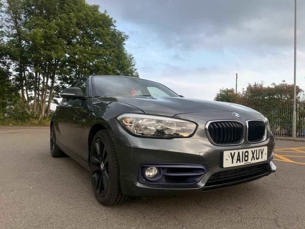 BMW 1 Series 2.0 118D Sport Euro 6 Ss YA18XUY Grey #6