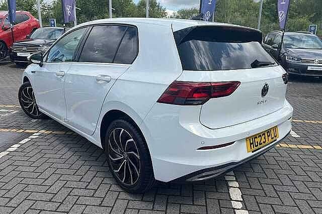 Volkswagen Golf 1.5 Tsi Style Edition HG23PLU White #3