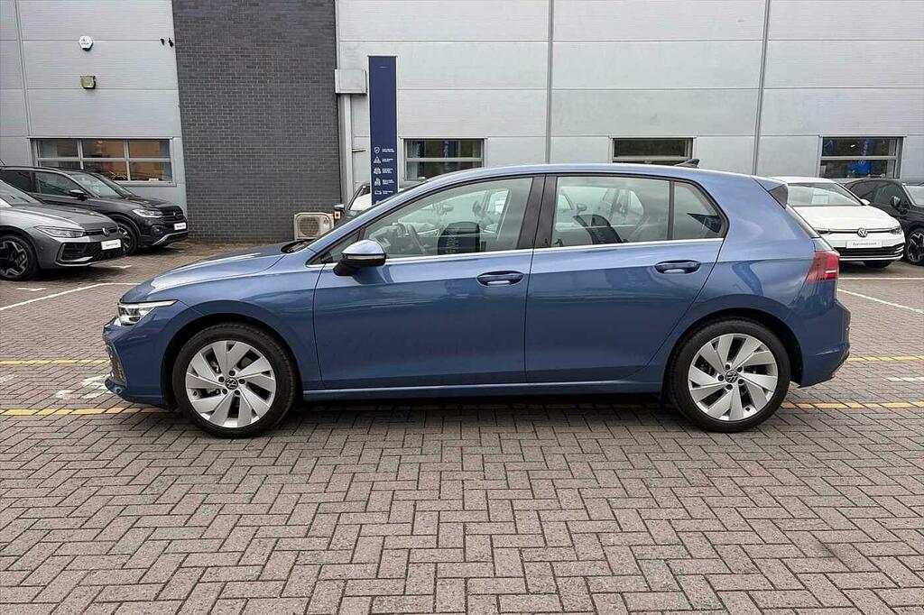 Volkswagen Golf 1.5 Tsi 150 Style GL25UXG Blue #4