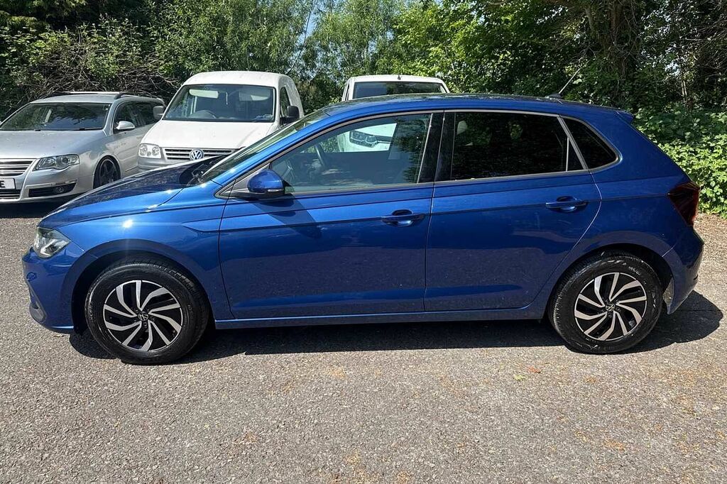 Volkswagen Polo 1.0 Tsi Life HJ24ULU Blue #4