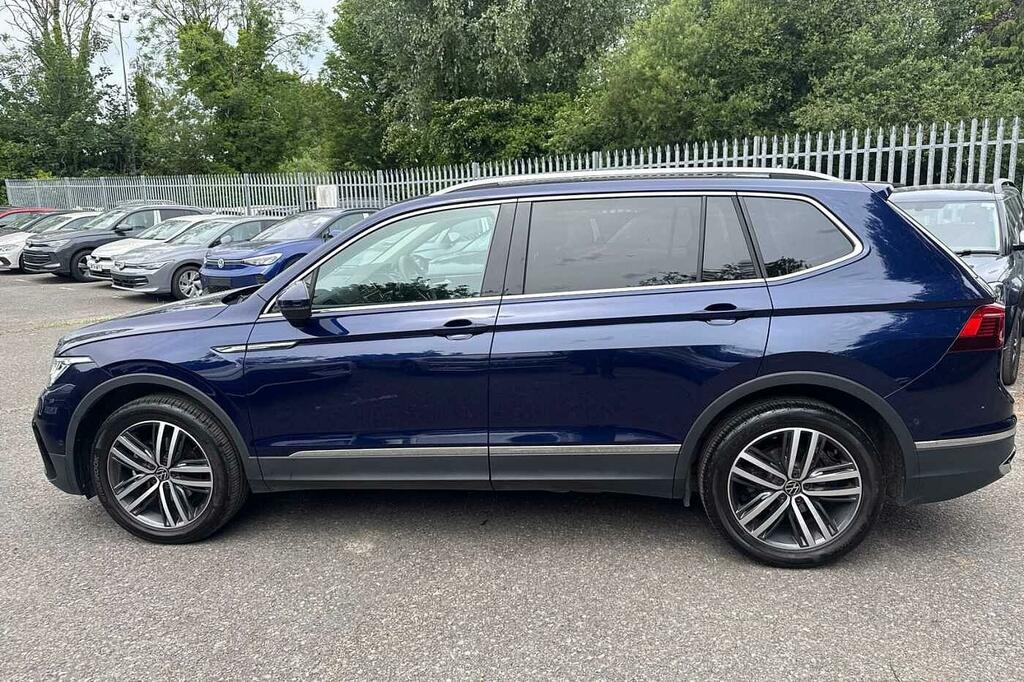 Volkswagen Tiguan Allspace 1.5 Tsi Elegance Dsg RK74VHY Blue #4