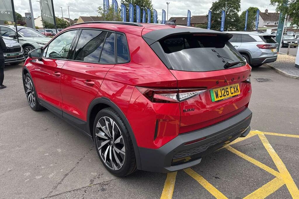Skoda Elroq 210Kw 85 Sportline 82Kwh WJ26CXK Red #3