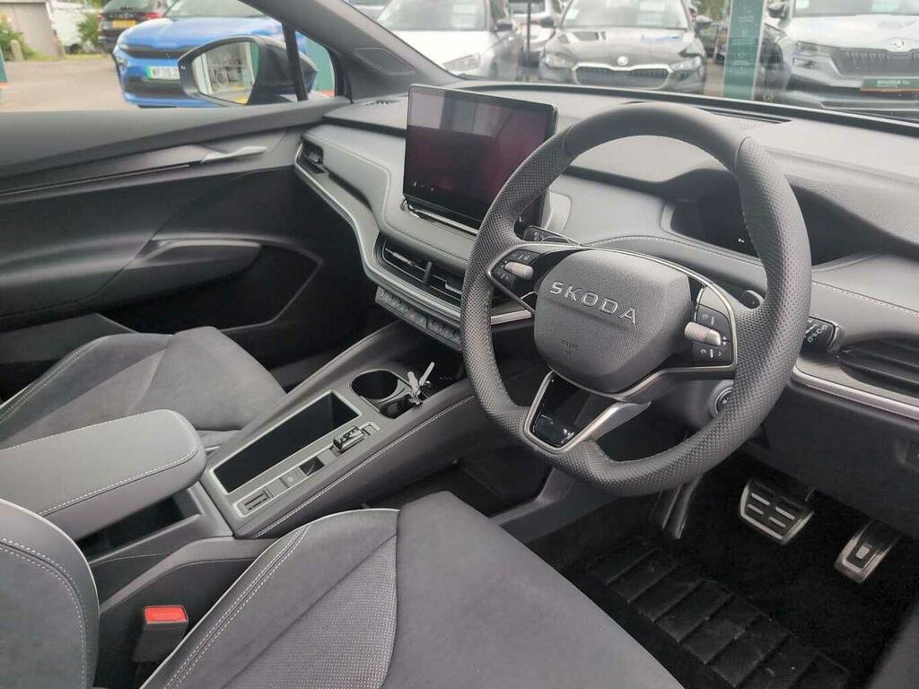 Skoda Elroq 210Kw 85 Sportline 82Kwh WF26OHL Blue #6
