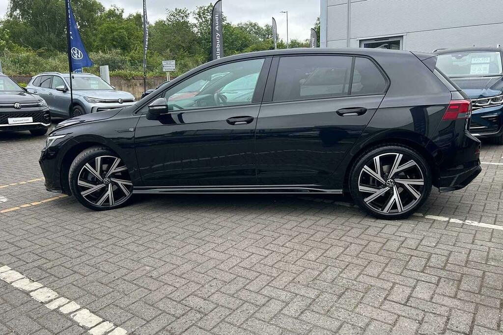 Volkswagen Golf 1.5 Etsi 150 R-line Dsg HG24XVU Black #4