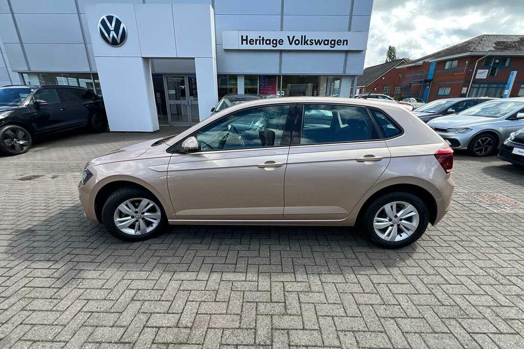Volkswagen Polo 1.0 Tsi 95 Se Beige #4