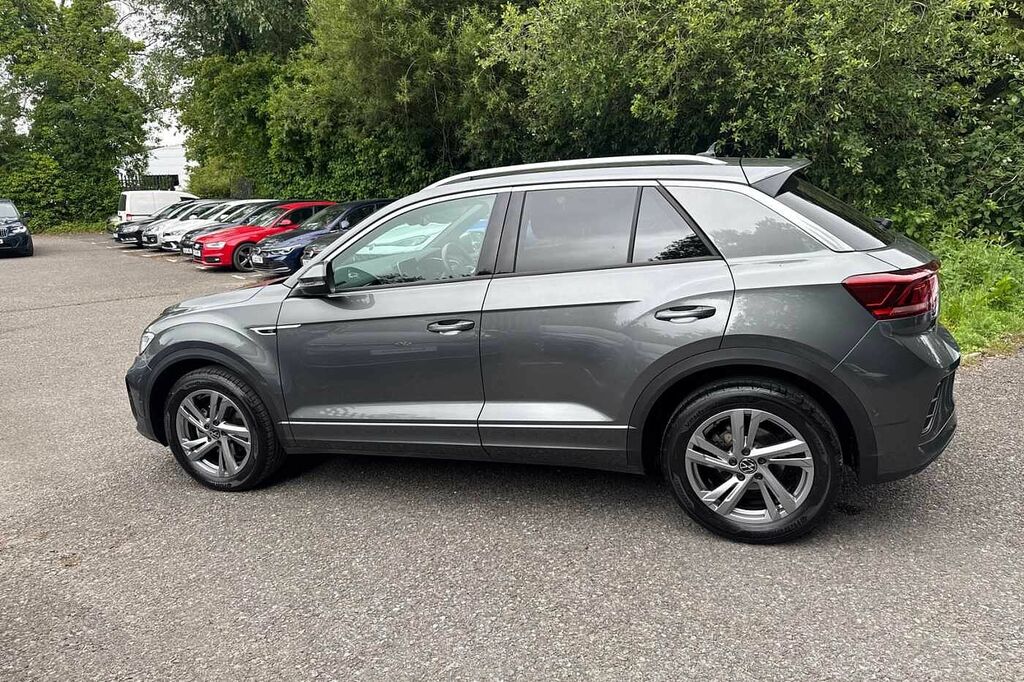 Volkswagen T-Roc 1.5 Tsi R-line Dsg WG25JFY Grey #4