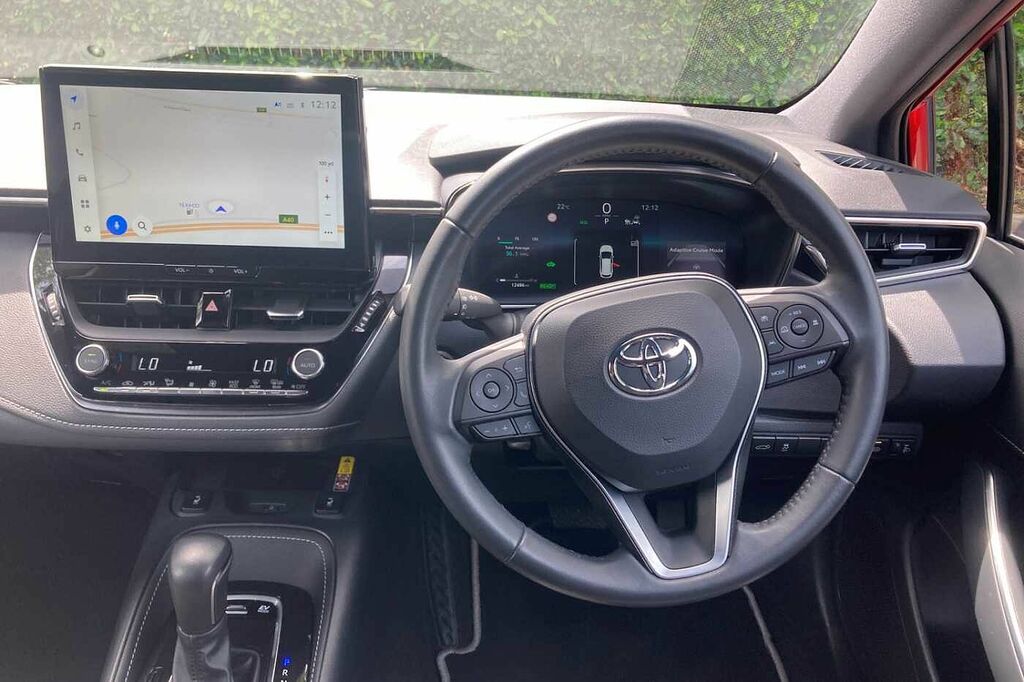 Toyota Corolla 1.8 Hybrid Design Cvt CP73KHY Red #4