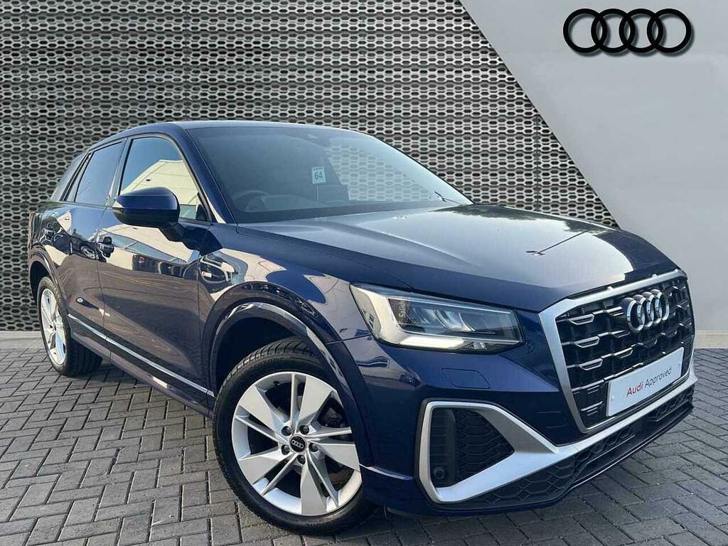 Audi Q2 S Line 35 Tfsi 150 Ps 6-Speed Blue