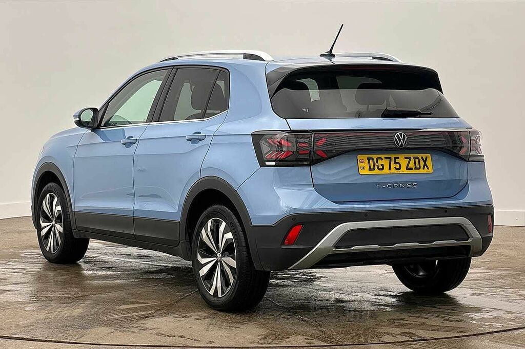 Volkswagen T-Cross 1.0 Tsi Style Suv Euro 6 Ss Blue #3