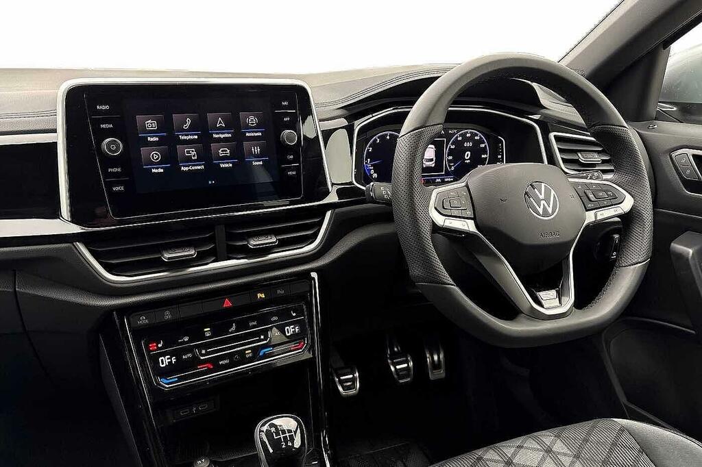 Volkswagen T-Roc 1.5 Tsi R-line DE75EHN Silver #2