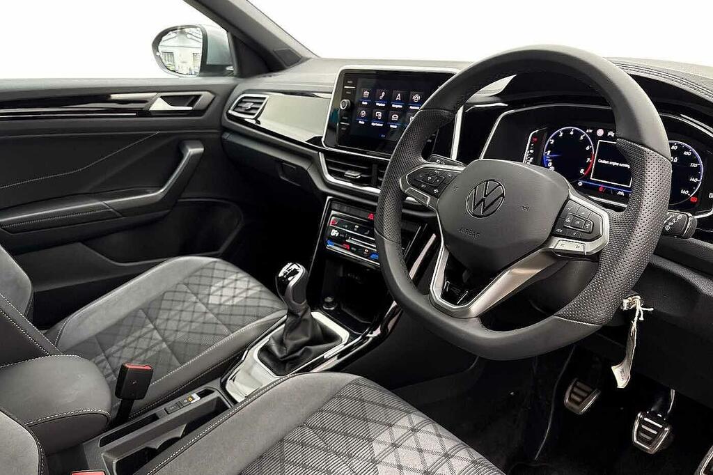 Volkswagen T-Roc 1.5 Tsi R-line DE75EHN Silver #6