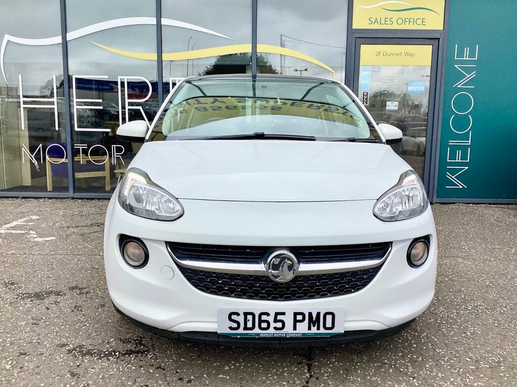 Vauxhall Adam 1.2L Glam SD65PMO White #2
