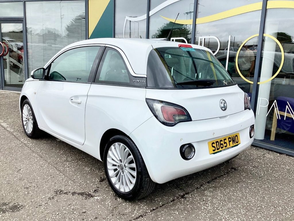Vauxhall Adam 1.2L Glam SD65PMO White #4