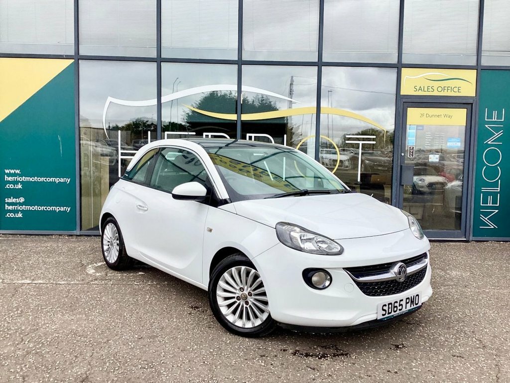 Vauxhall Adam 1.2L Glam White
