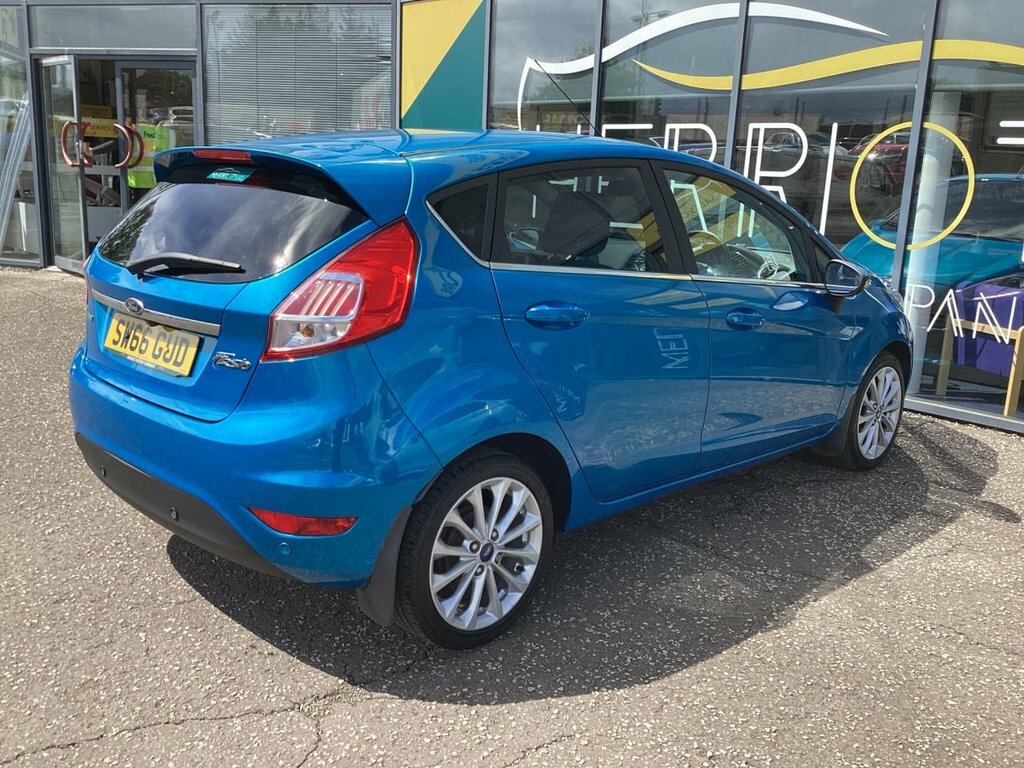 Ford Fiesta 1L Titanium X SW66GUD Blue #5