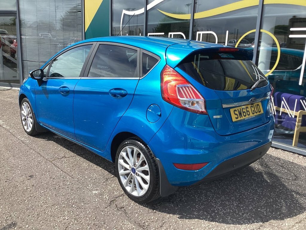Ford Fiesta 1L Titanium X SW66GUD Blue #2