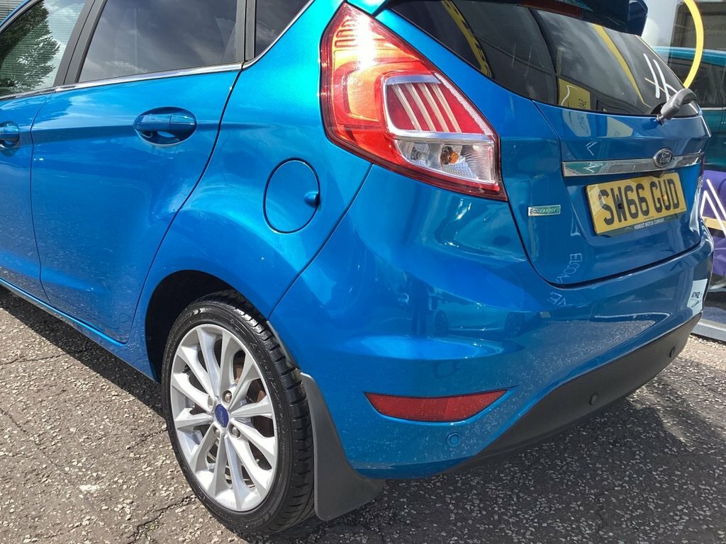 Ford Fiesta 1L Titanium X SW66GUD Blue #4