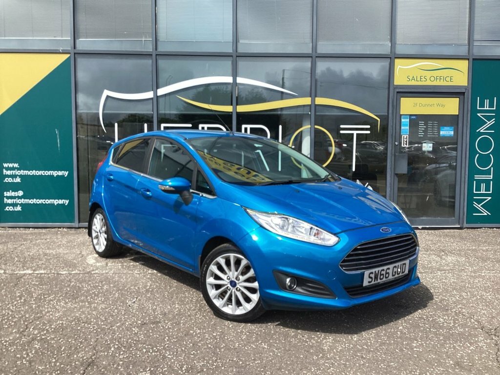 Ford Fiesta 1L Titanium X Blue
