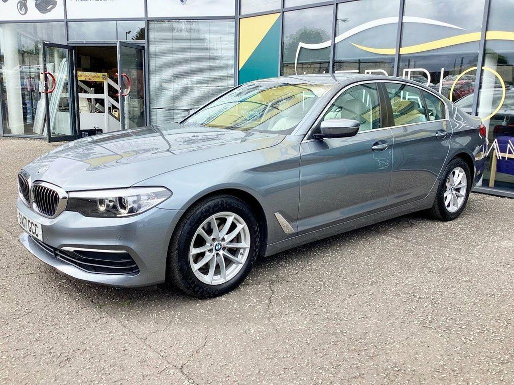 BMW 5 Series 2L Se Blue #3