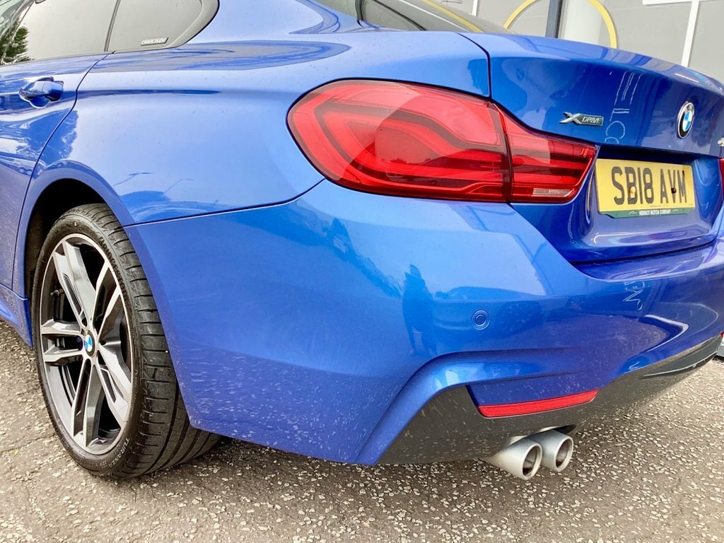 BMW 4 Series Gran Coupe 2L M Sport SB18AVM Blue #6
