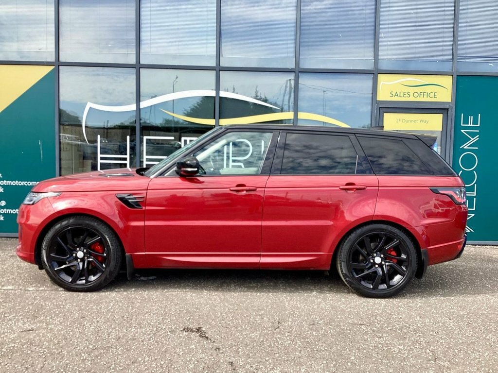 Land Rover Range Rover Sport 3L Hse Dynamic SC68VMF Red #5