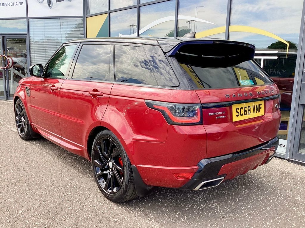 Land Rover Range Rover Sport 3L Hse Dynamic SC68VMF Red #6