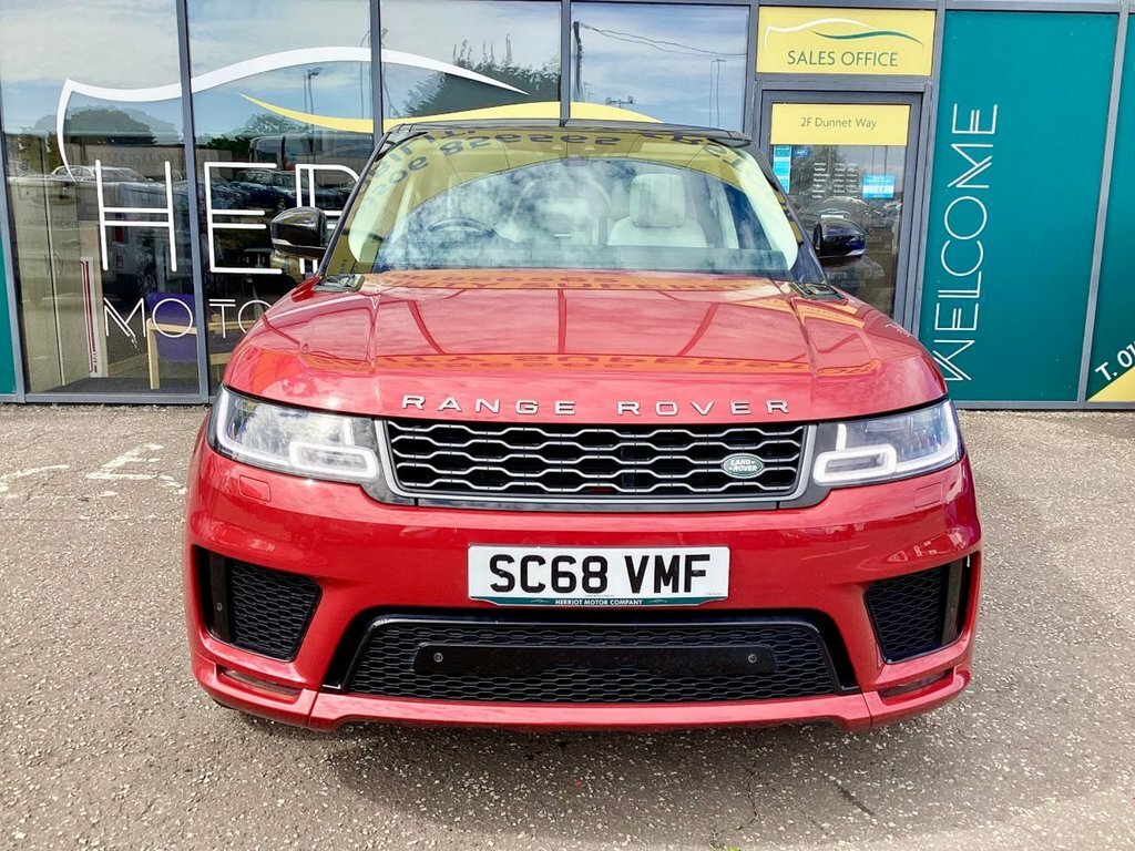 Land Rover Range Rover Sport 3L Hse Dynamic SC68VMF Red #2