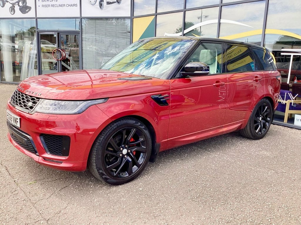 Land Rover Range Rover Sport 3L Hse Dynamic SC68VMF Red #3
