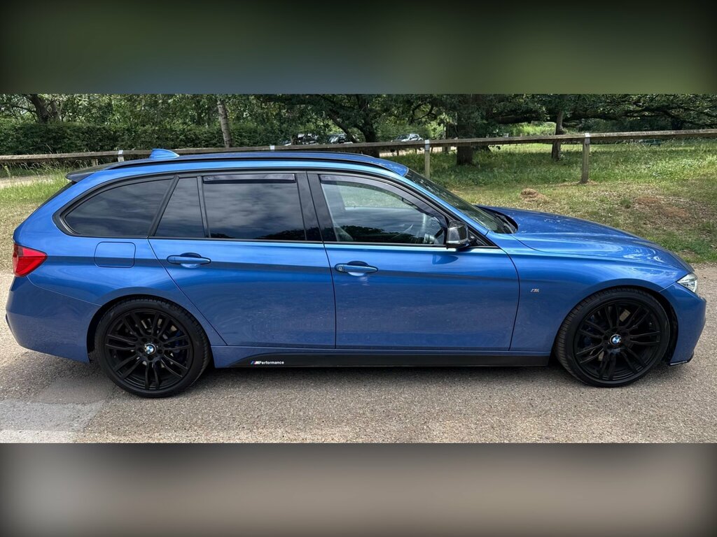 BMW 3 Series 2.0 318D Sport Saloon 2015 White #11