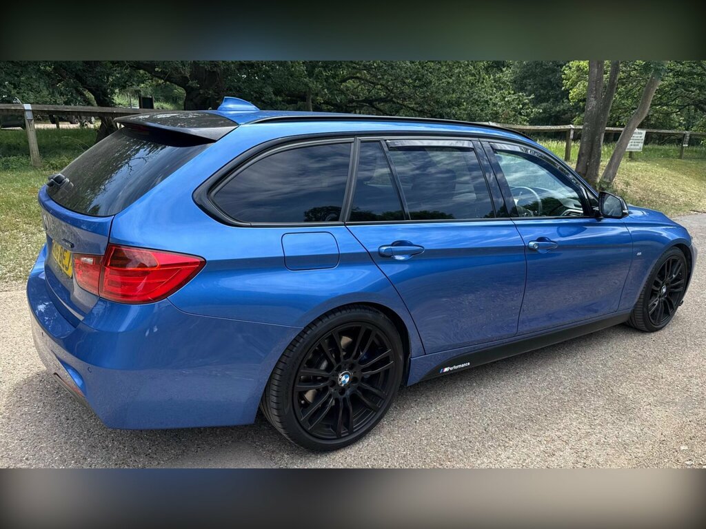 BMW 3 Series 2.0 318D Sport Saloon 2015 White #10
