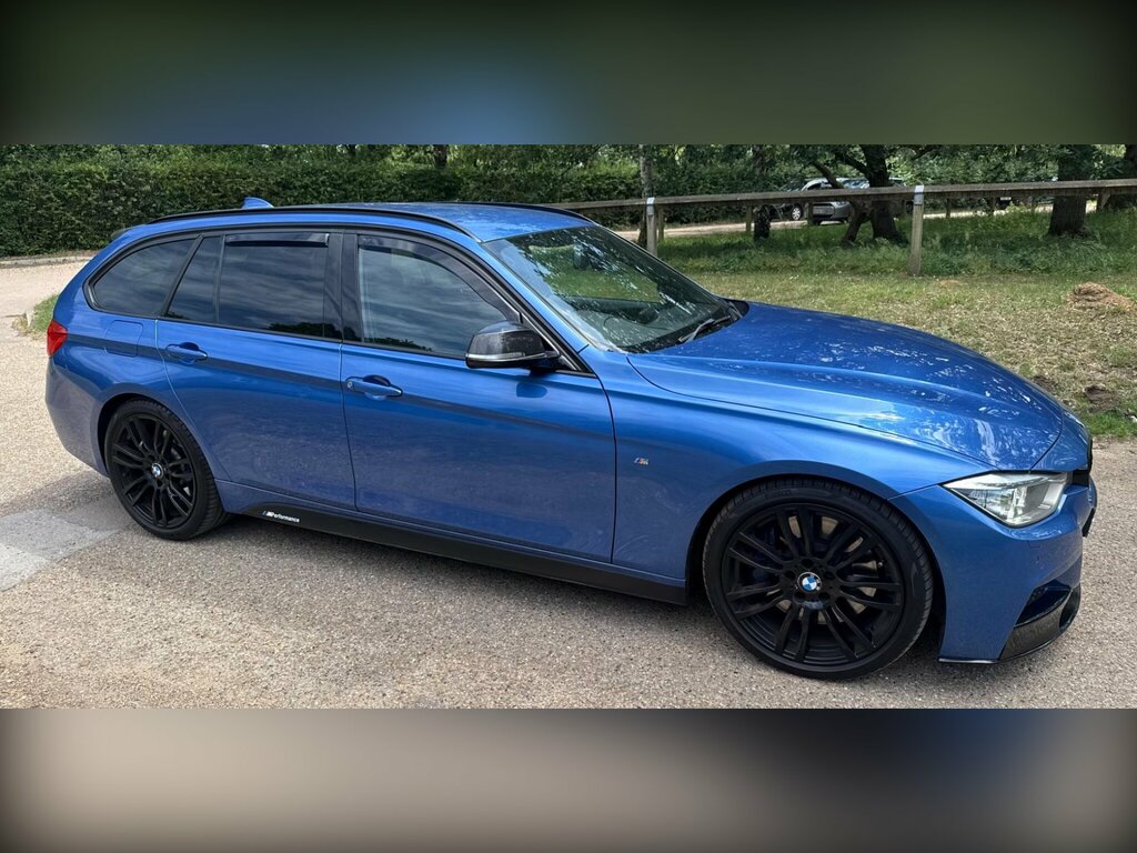 BMW 3 Series 2.0 318D Sport Saloon 2015 White #12