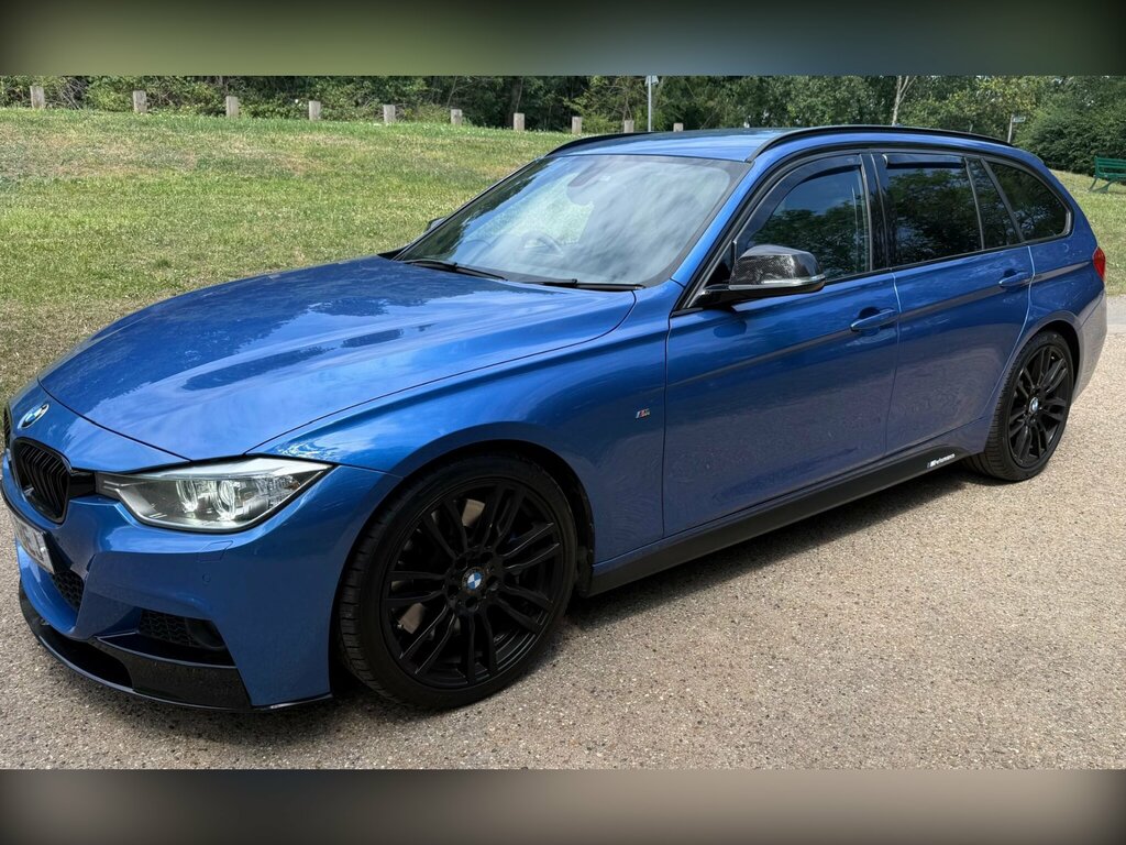 BMW 3 Series 3.0 335D M Sport Touring Xdrive Euro 6 Ss Blue #4