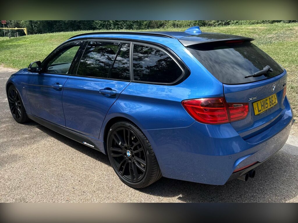 BMW 3 Series 2.0 318D Sport Saloon 2015 White #7