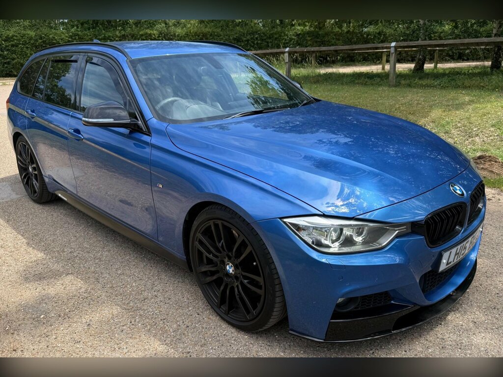 BMW 3 Series 3.0 335D M Sport Touring Xdrive Euro 6 Ss Blue