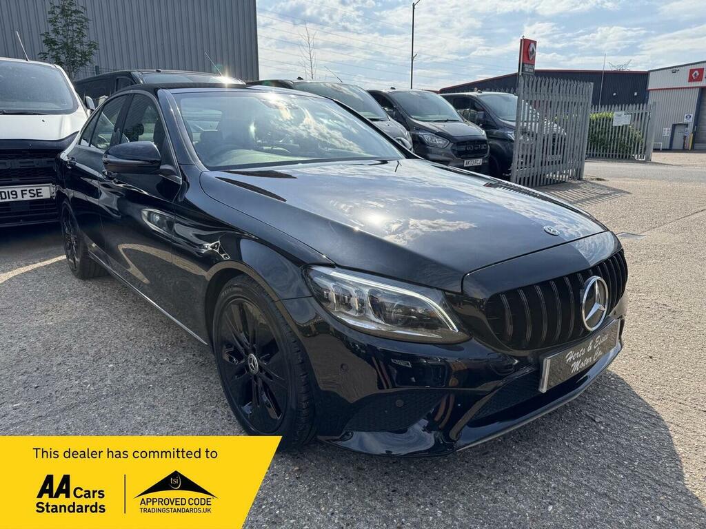 Mercedes-Benz C Class Saloon 2.0 C220d Sport G-tronic Euro 6 Ss Black