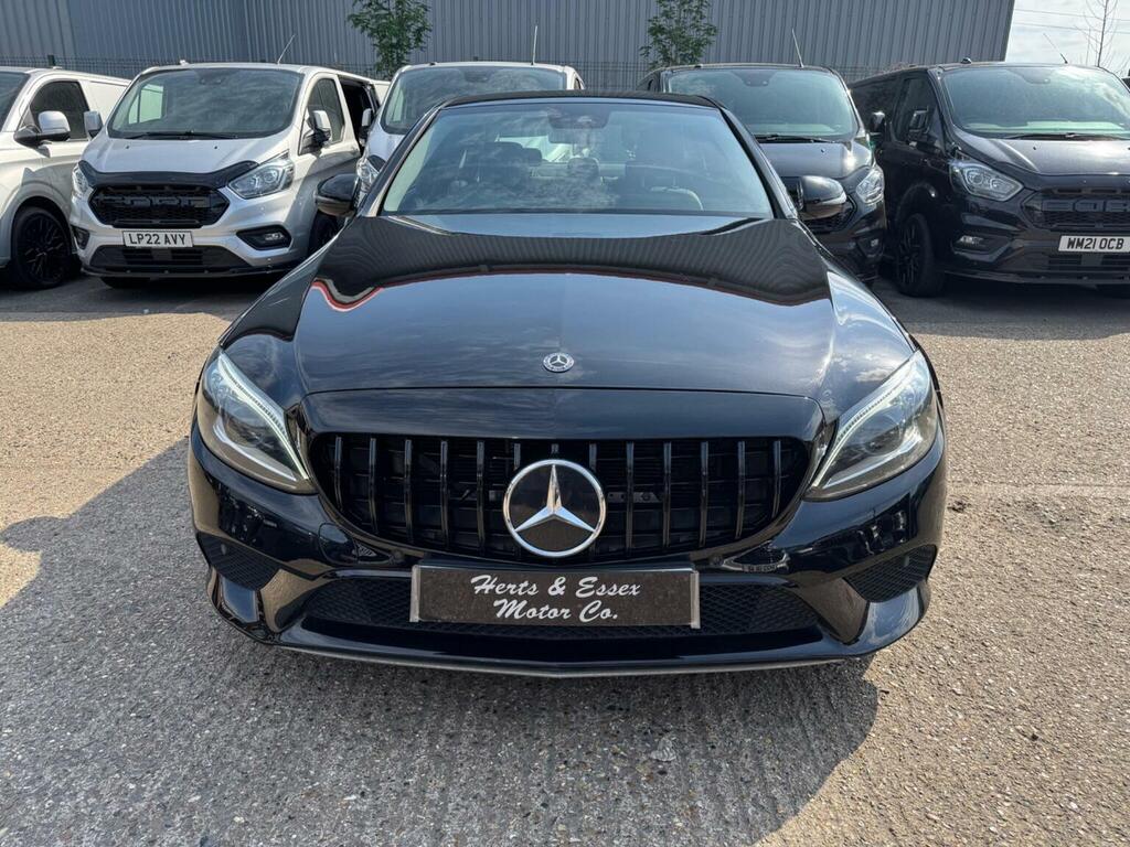Mercedes-Benz C Class Saloon 2.0 C220d Sport G-tronic Euro 6 Ss KN69YZX Black #2