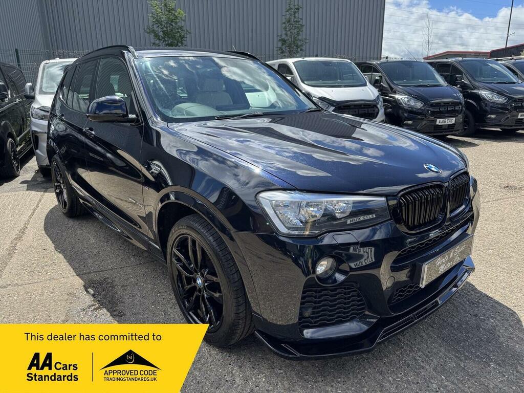 BMW X3 3.0 30D M Sport Xdrive Euro 6 Ss Black